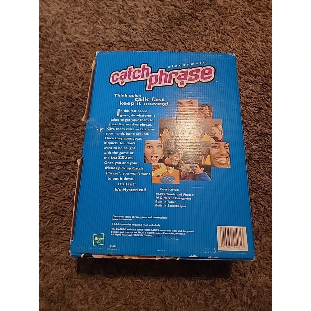 Hasbro 5712‎ Electronic Catch Phrase. NIB. Game Night